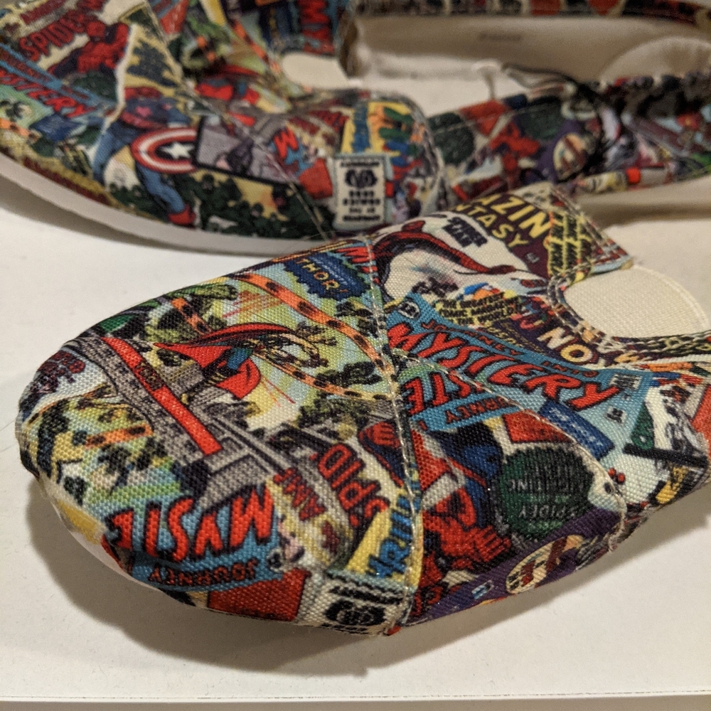 Marvel Slip On Shoes